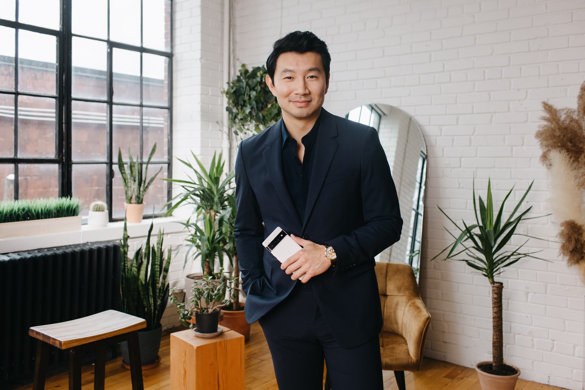 simu liu google pixel 6