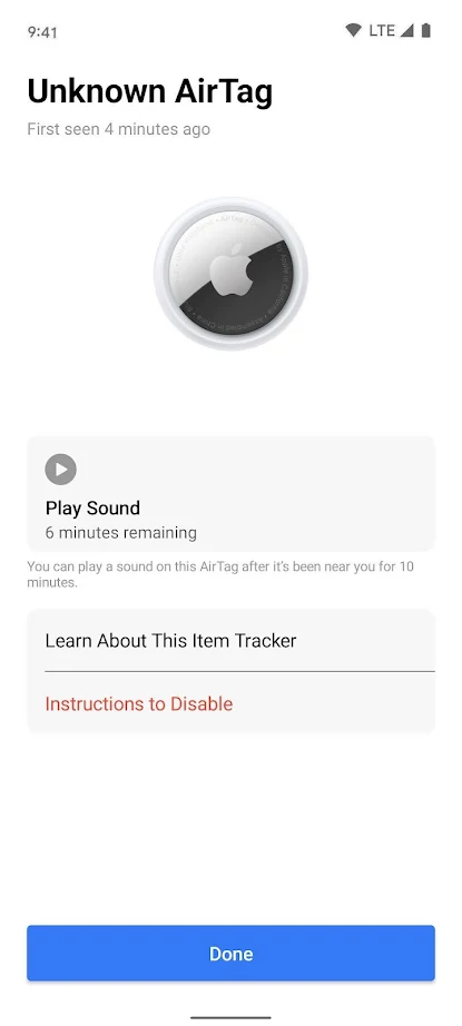 Apple ปล่อยแอป Tracker Detect บน Play Store เพื่อให้ผู้ใช้ Android ค้นหา AirTag ได้ 9