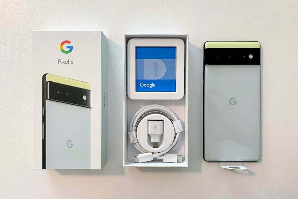 Unbox Google Pixel 6